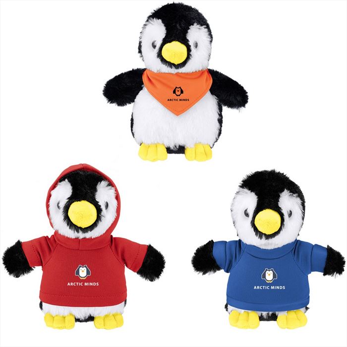 TH80078 6" Parker Penguin Plush with Custom Imprint